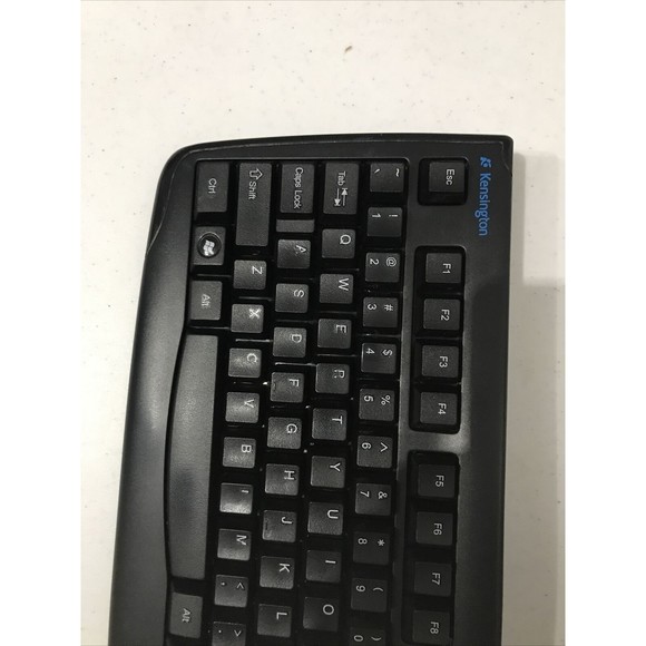 Kensington Pro Fit USB Washable Keyboard Clean USED Works ~Ships Same Day~ - Picture 5 of 11